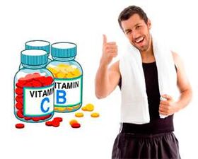 ¿Qué vitaminas se necesitan para la potencia masculina